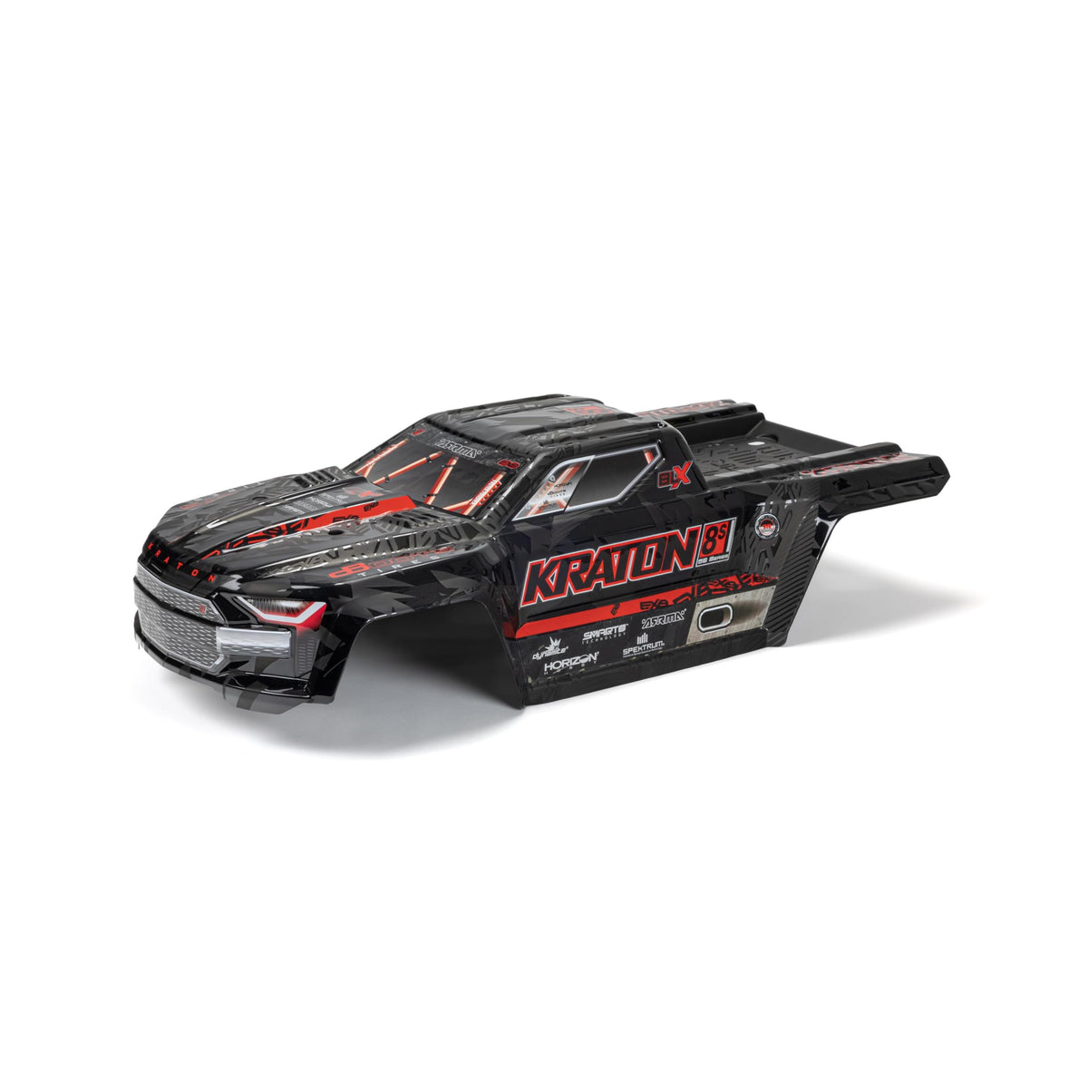 Arrma ARA409010 KRATON 8S Painted Decalled Trimmed Body Black