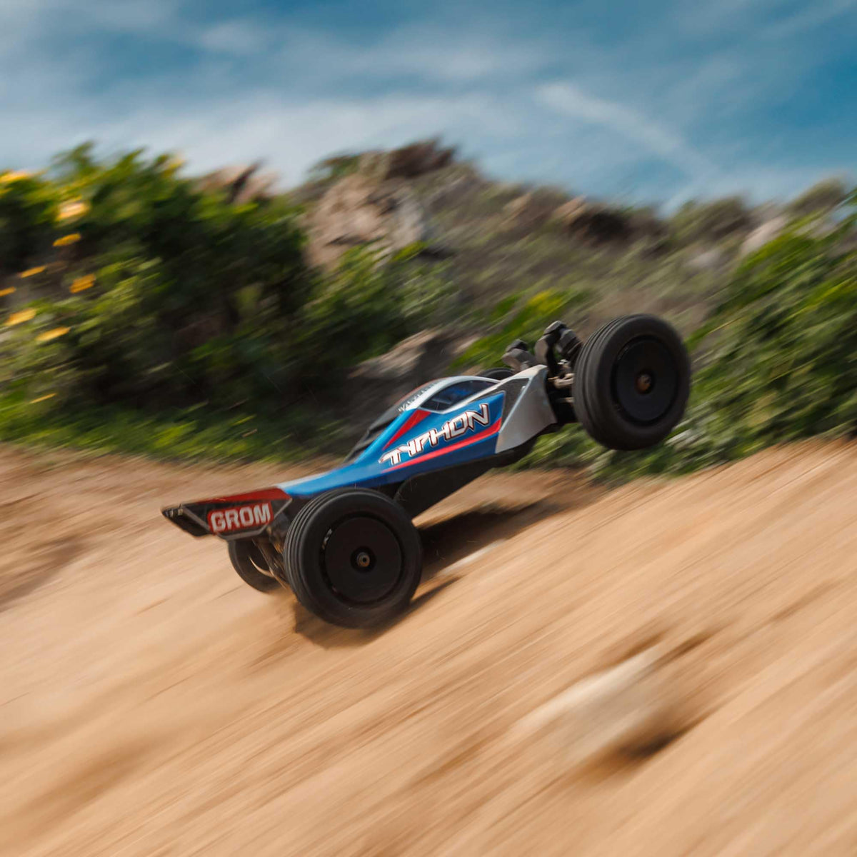 ARRMA RC Car Typhon GROM 4x4 Smart Small Scale Buggy RTR