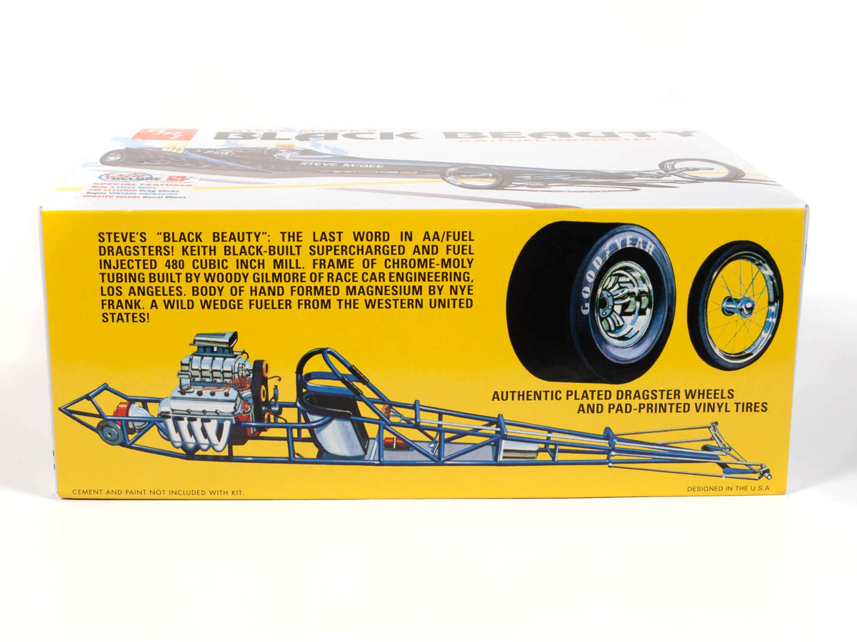 AMT 1214 1/25 Steve McGee Black Beauty Wedge Dragster Model Kit