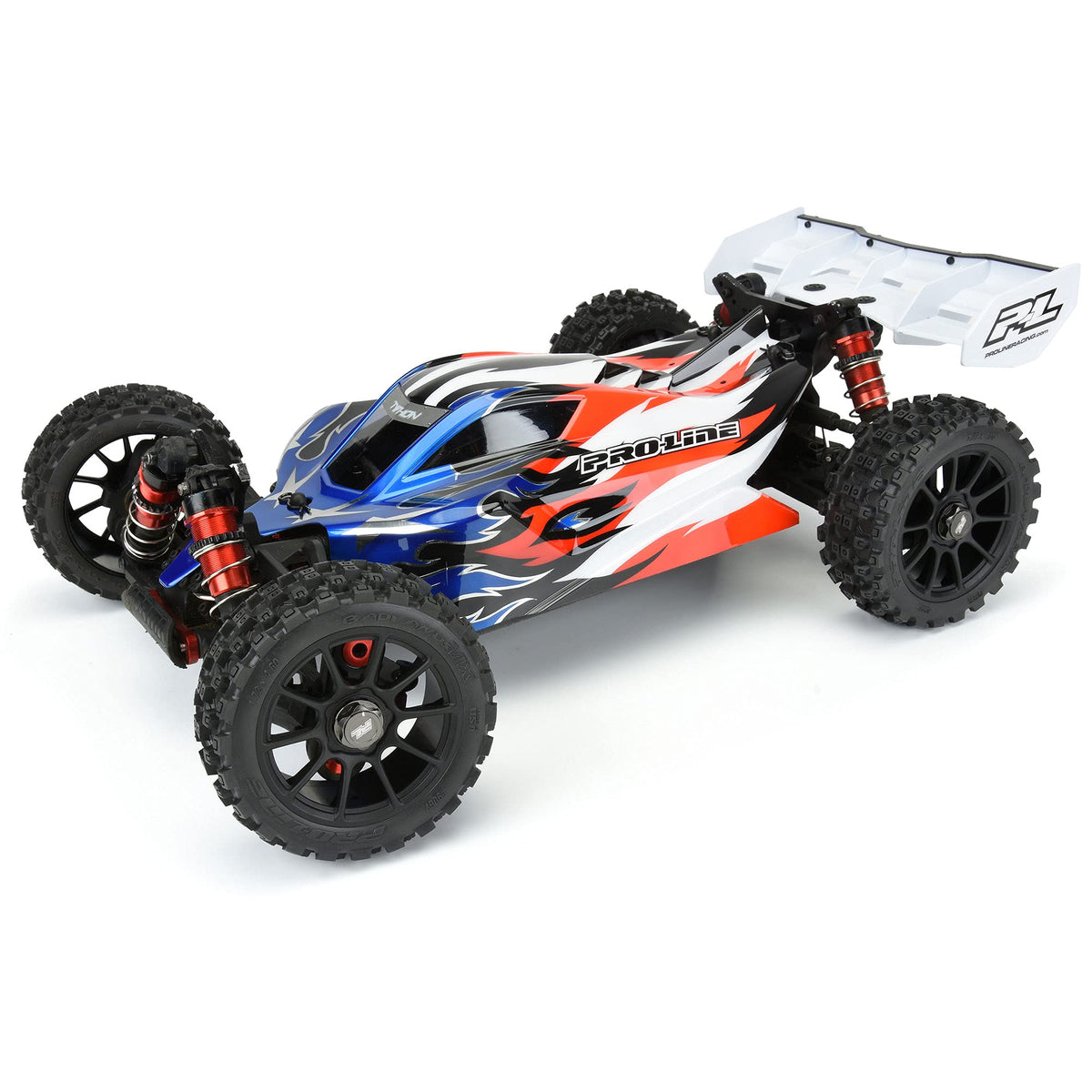 Pro-Line 2784-03 Mach 10 Black F/R Wheels (4) for 1:8 Buggy