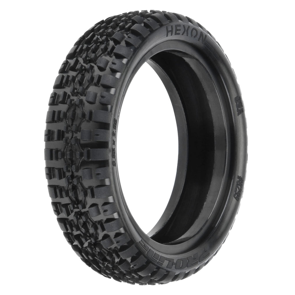Pro-Line 8299104 1/10 Hexon Z4 2WD Front 2.2" Carpet Buggy Tires (2)