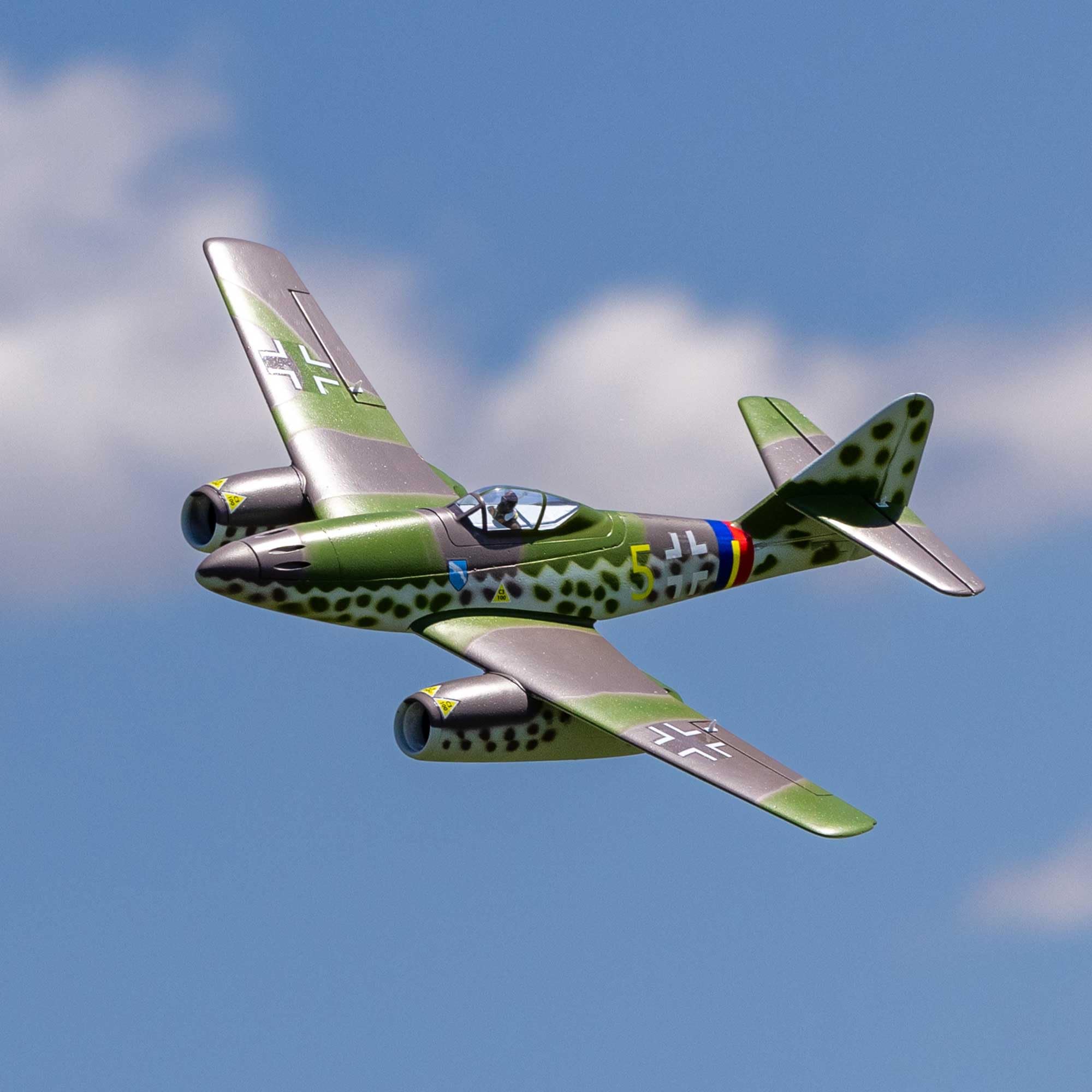 E-Flite EFLU31050 UMX Me 262 Twin 30mm EDF BNF Basic RC Jet New