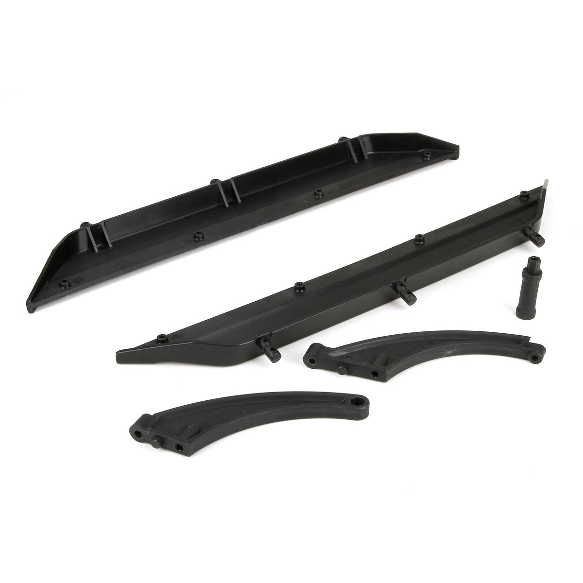 Losi LOS251010 Chassis Side Guards & Braces: 1:5 Desert Buggy XL