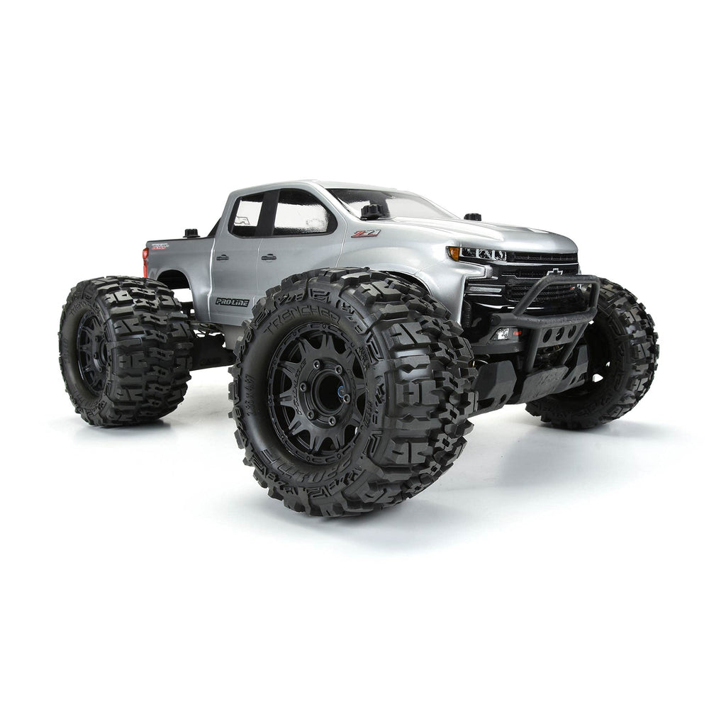 Pro-Line 117010 Trencher 2.8 All Terrain Tire Mounted on Raid Black Wheels