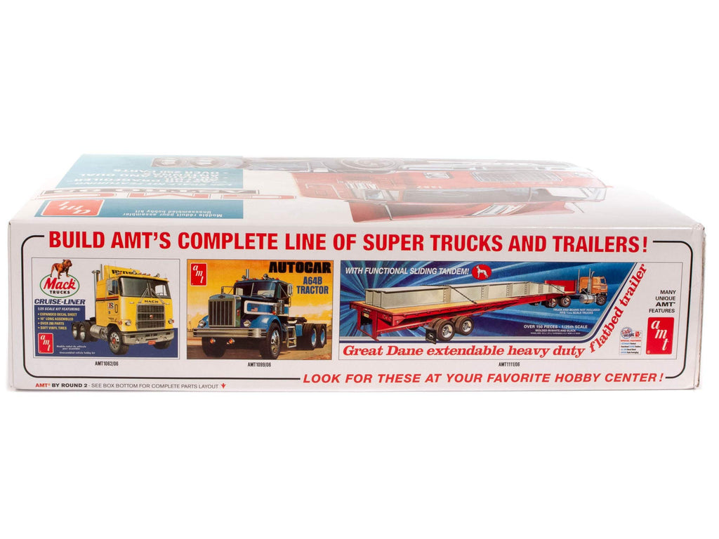 AMT 1140 1/25 GMC Astro 95 Semi Tractor Truck Model Kit Skill 3