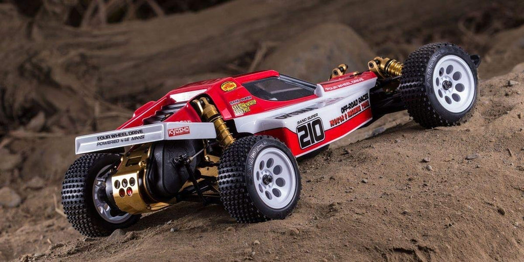 Kyosho 30619 Turbo Optima Gold 4WD Off-Road Racer Kit