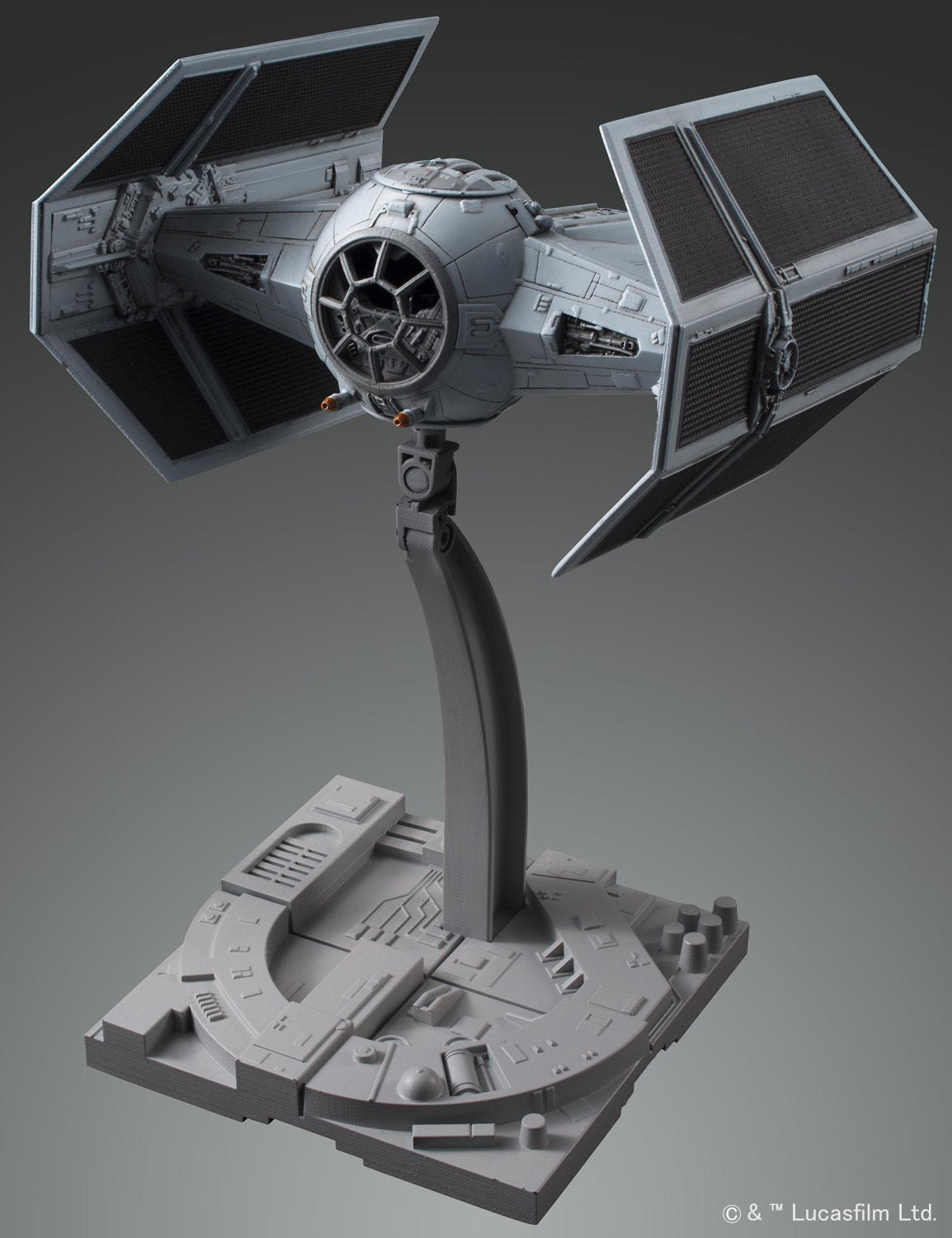 Bandai 191407 Tie Advanced x1 "Star Wars", Bandai Star Wars 1/72 Plastic