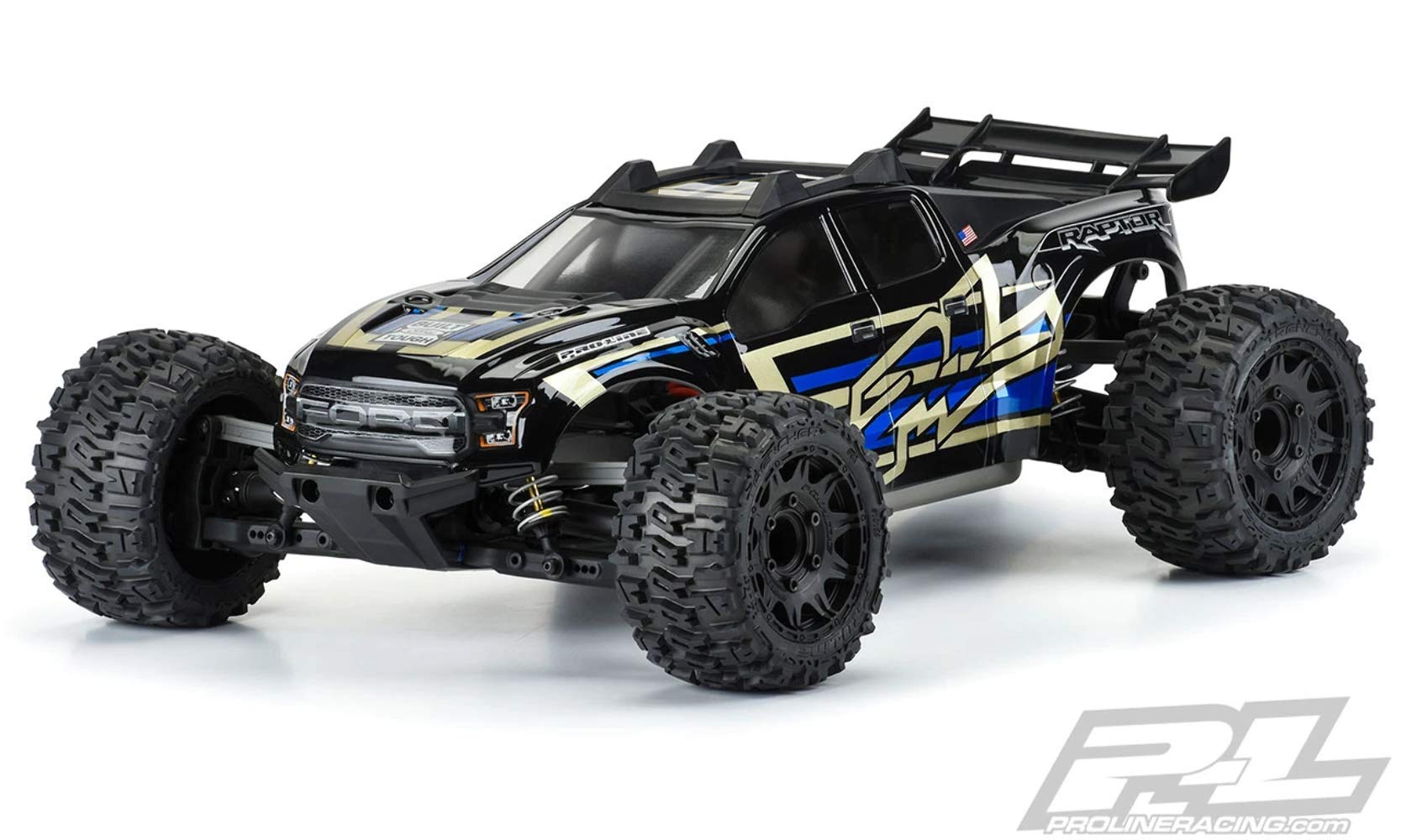 Pro-Line 352817 PreCut 2017 Ford F150 Raptor Clr Bdy Rustler 4x4