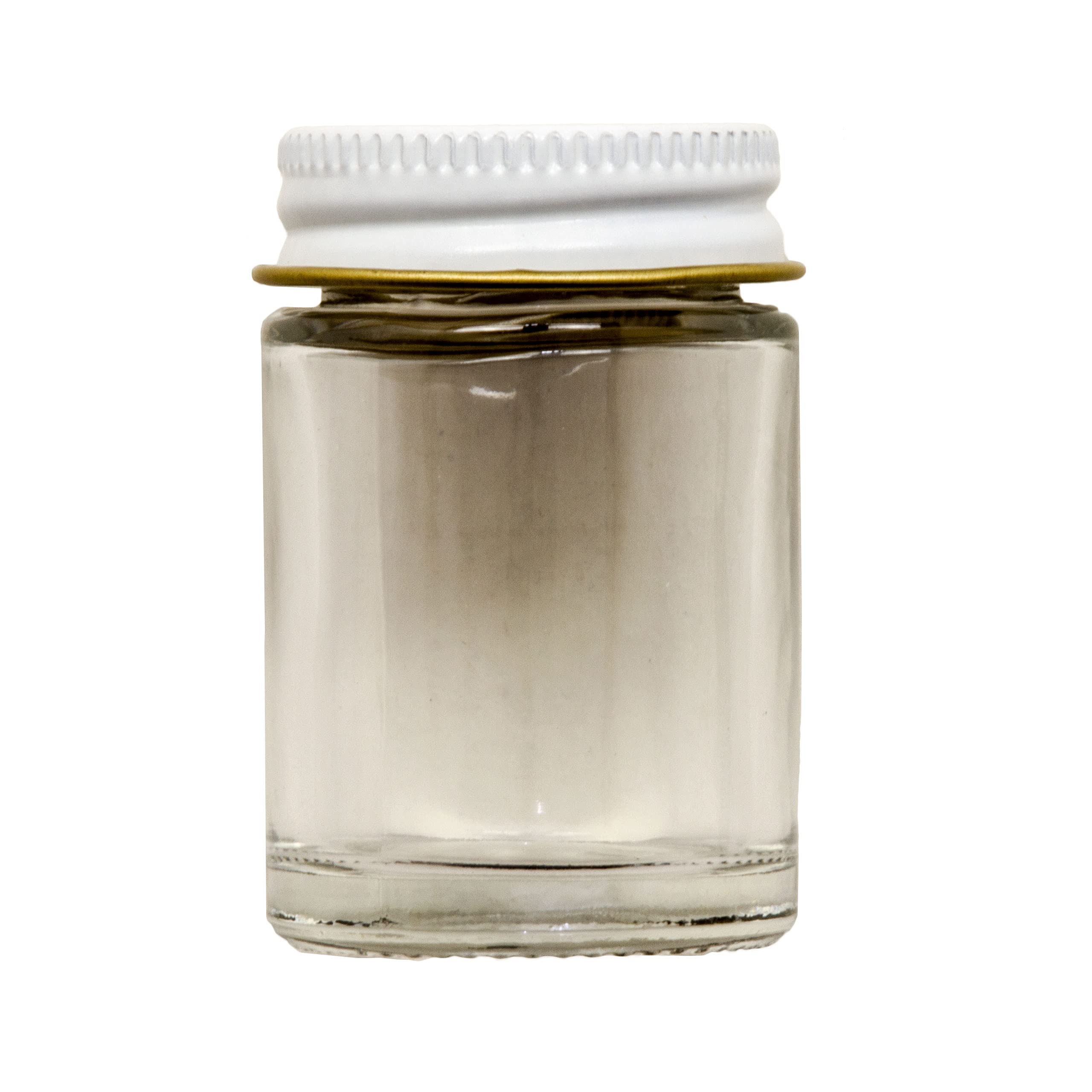 Paasche H-194 Airbrush Clear Jar with Metal Lid/Cover & Gasket 1 oz