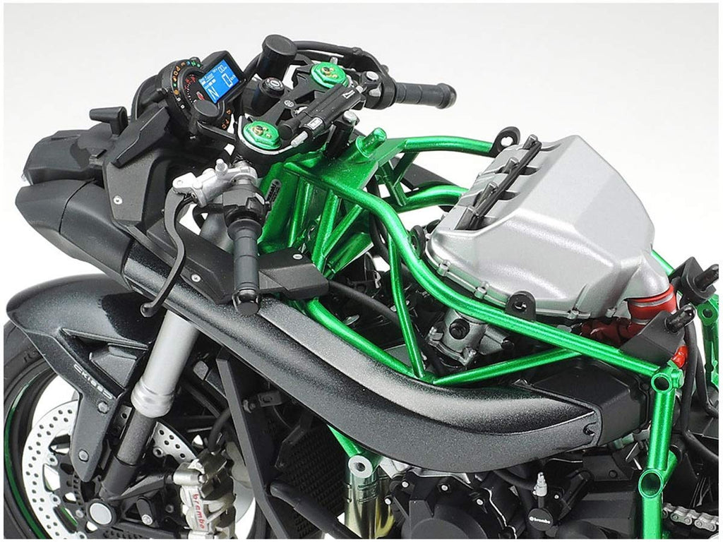 Tamiya 14136 1/12 Kawasaki Ninja H2 Carbon Model Kit
