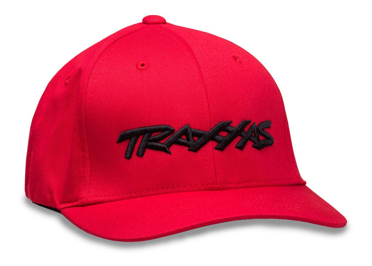 Traxxas 1188-RED-LXL Traxxas Logo Hat, Red: L,XL