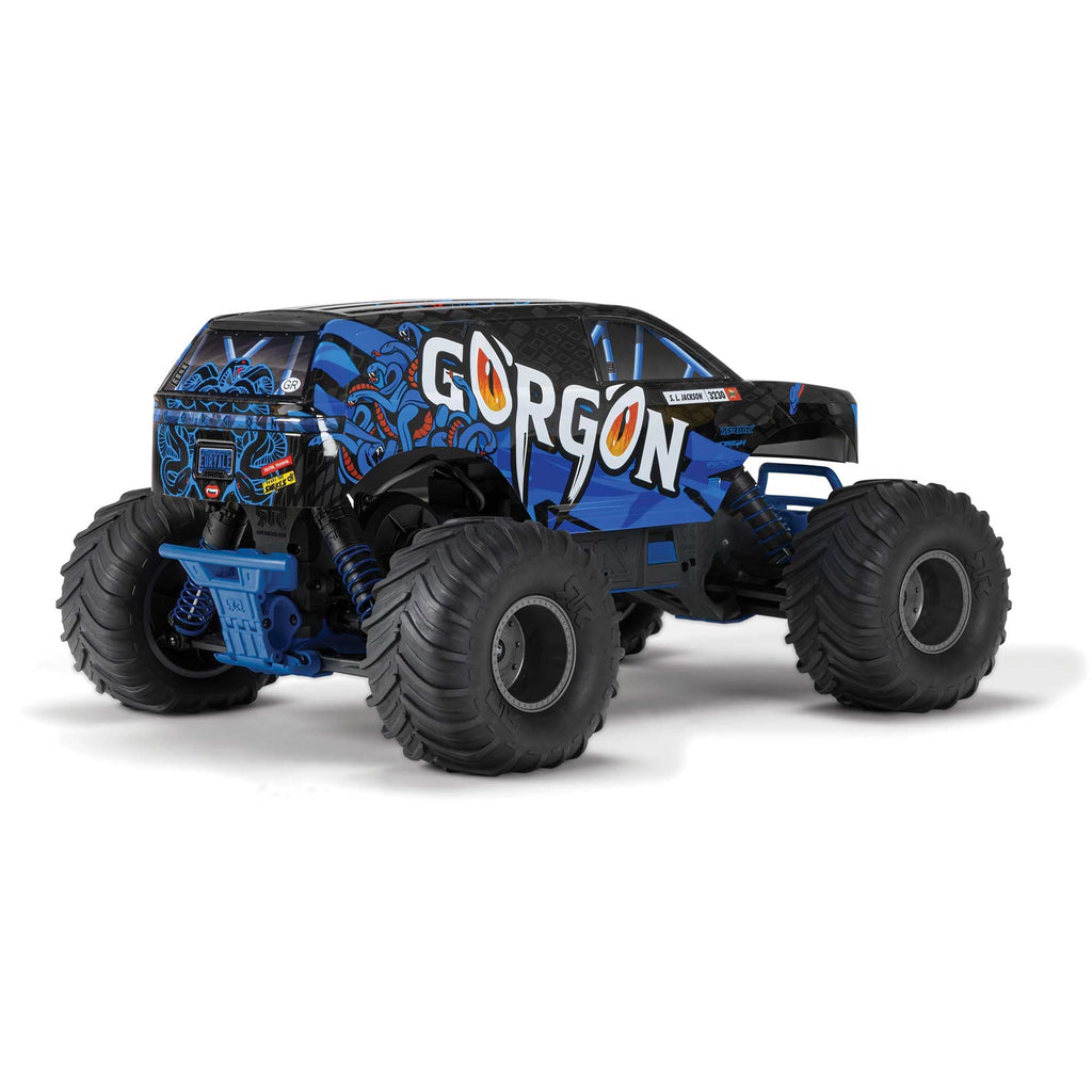 Arrma ARA3230T1 GORGON 2wd MT 1/10th RTR (No Battery), Blue