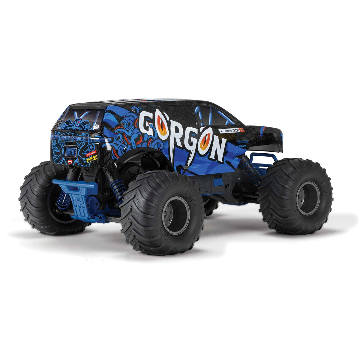 Arrma ARA3230T1 GORGON 2wd MT 1/10th RTR (No Battery), Blue