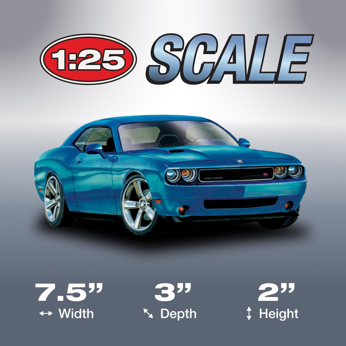 AMT 1117 1/25 2009 Dodge Challenger R/T Model Kit