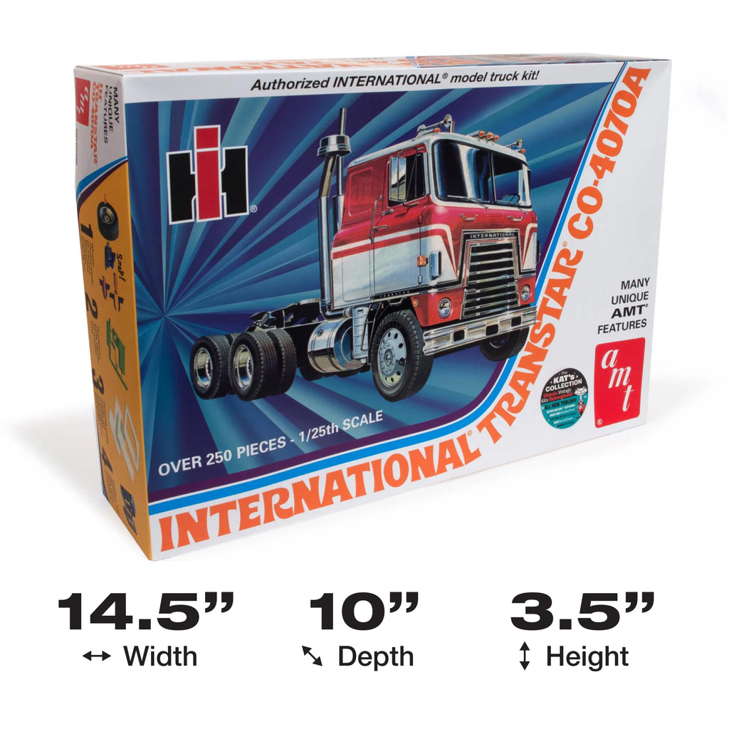 AMT 1203 International Transtar CO-4070A Semi Tractor Model Kit