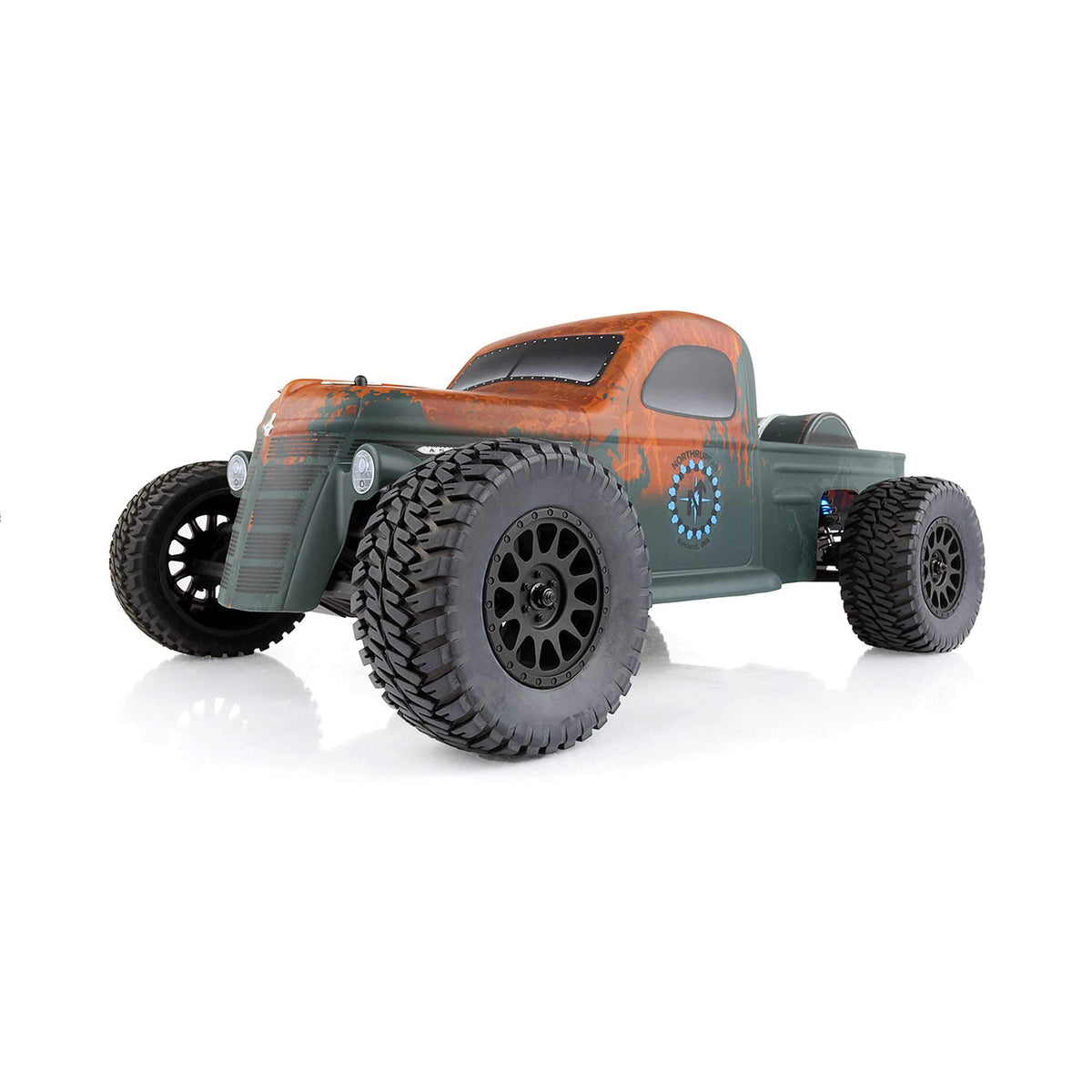 Team Associated 70019C Trophy Rat 2WD Brushless Ready-To-Run LiPo Combo