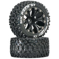 DuraTrax DTXC3562 Sixpack ST 2.8 Truck 2WD Mntd 1/2 Offset C2 Blk (2)
