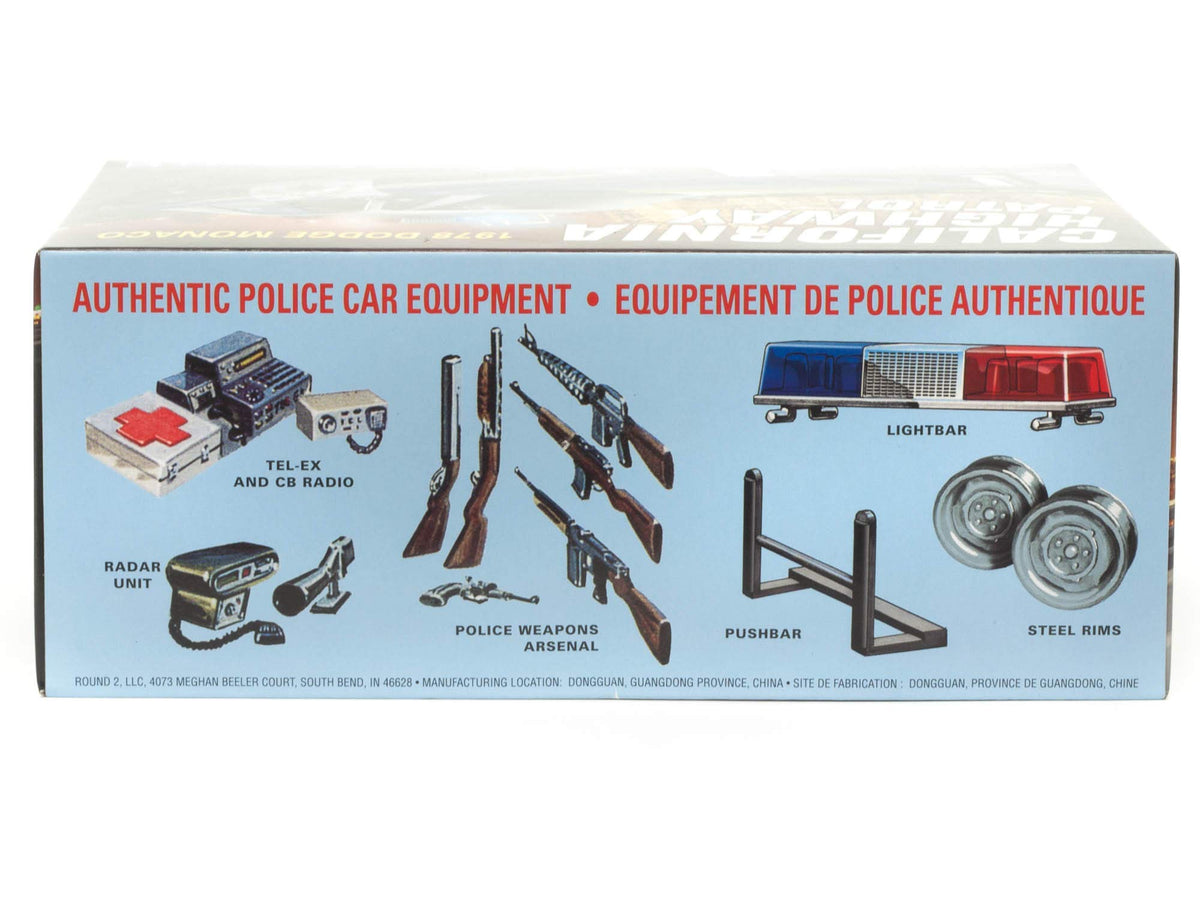 MPC 922M 1/25 1978 Dodge Monaco CHP Police Car, 2T Model Kit