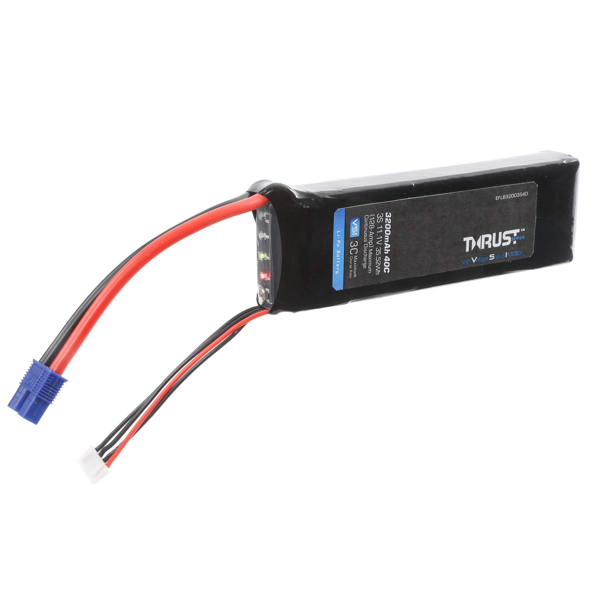 E-Flite EFLB32003S40 Thrust VSI 11.1V 3200mAh 3S 40C LiPo Battery