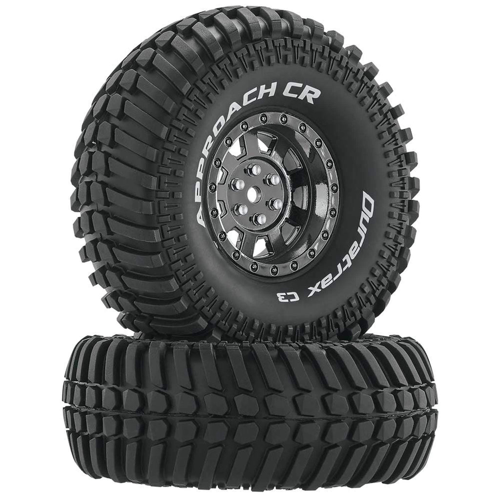 Duratrax RC Rock Crawler Tires with Foam Inserts, C3 Super Soft Compound