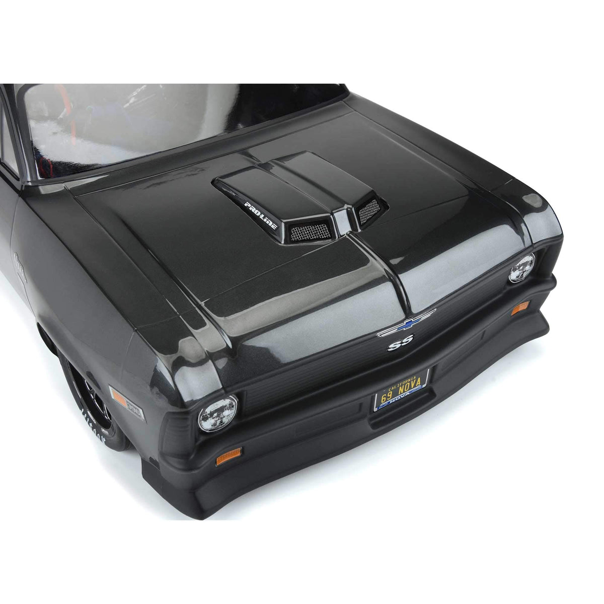 Pro-Line 636800 No Prep Drag Racing Hood Scoops & Blowers (8)