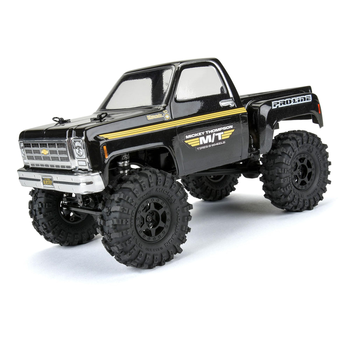 Pro-Line 1021510 1/24 Mickey Thompson Baja Pro X F/R 1.0" MTD Tires 7mm Black Holcomb (4)
