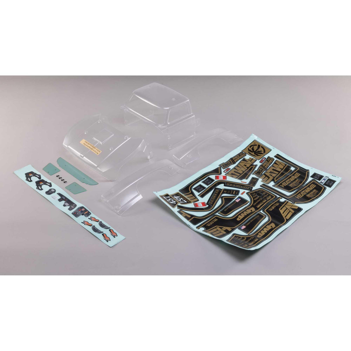 Losi LOS230133 F100 Clear Body Set: Baja Rey 2.0