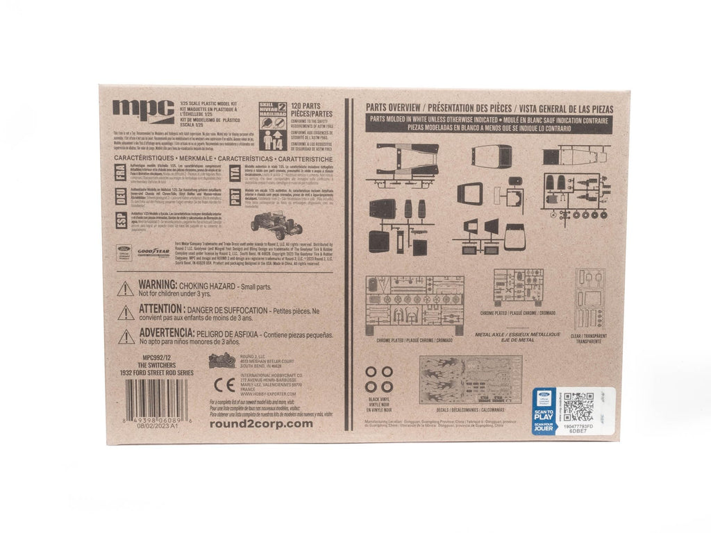 MPC 992 1932 Ford Switchers Roadster/Coupe 1/25 Model Kit