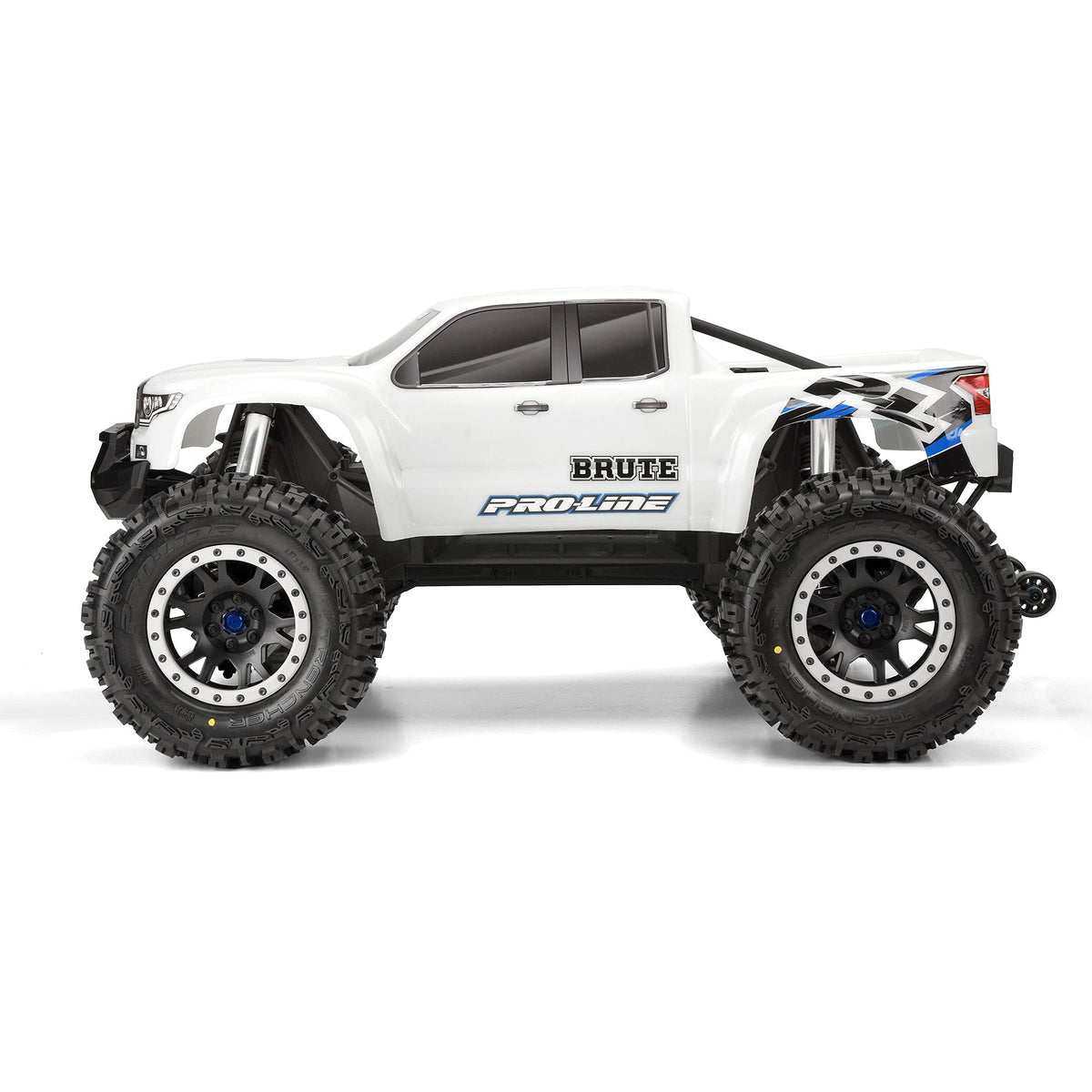 Pro-Line 351317 PreCut Brute Bash Armor Body (White): X-Maxx