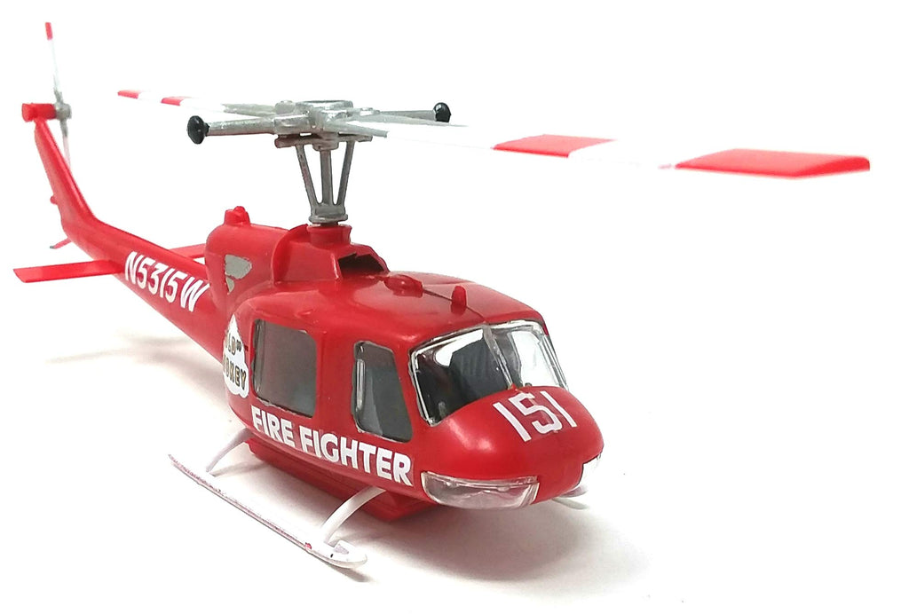 Atlantis M1026 Huey Chopper 2 Pack Fire Fighter and Gunship 1/72