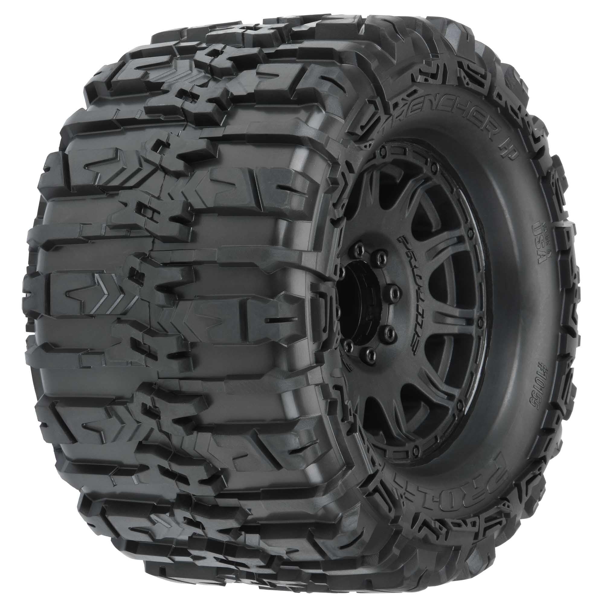 Pro-Line 1015510 Trencher HP 3.8" Belted MTD Raid 8x32 17mm MT F/R