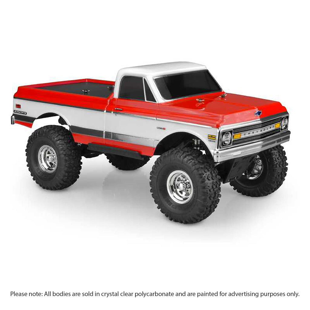 J-Concepts 0416 1970 Chevy C10 Clear Body (12.3" Wheelbase)