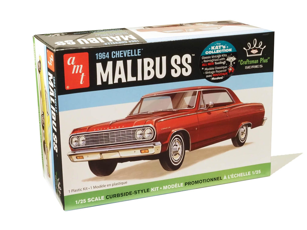 AMT 1426 1964 Chevy Chevelle Malibu SS Craftsman Plus 1/25 Model Kit Sealed