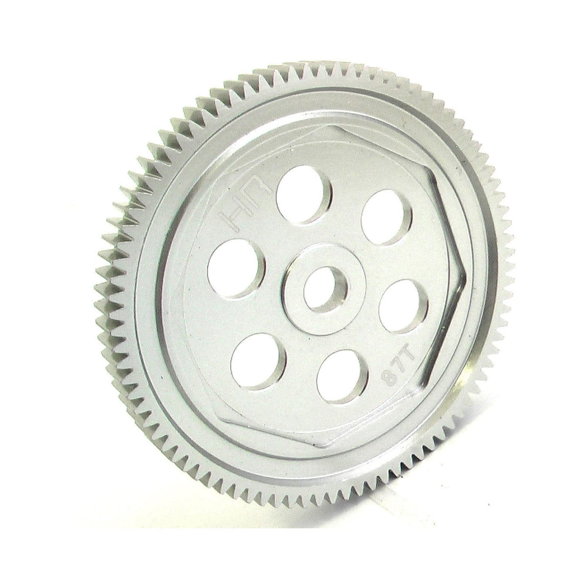 Hot Racing SCT887H Hard Anodized Aluminum 87T 48P Spur Gear: SC10 B.4 T4 RC10