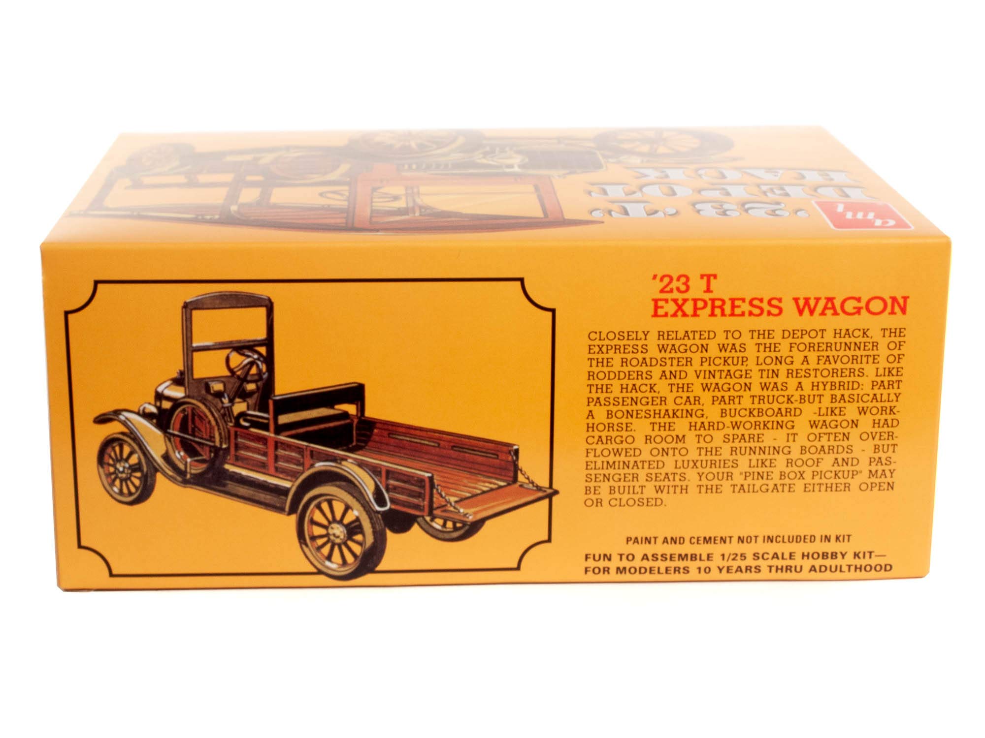AMT 1237 1923 Ford T Depot Hack Model Kit