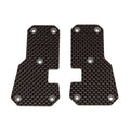 Associated 26070 SR7 FT Arm Inserts, carbon fiber