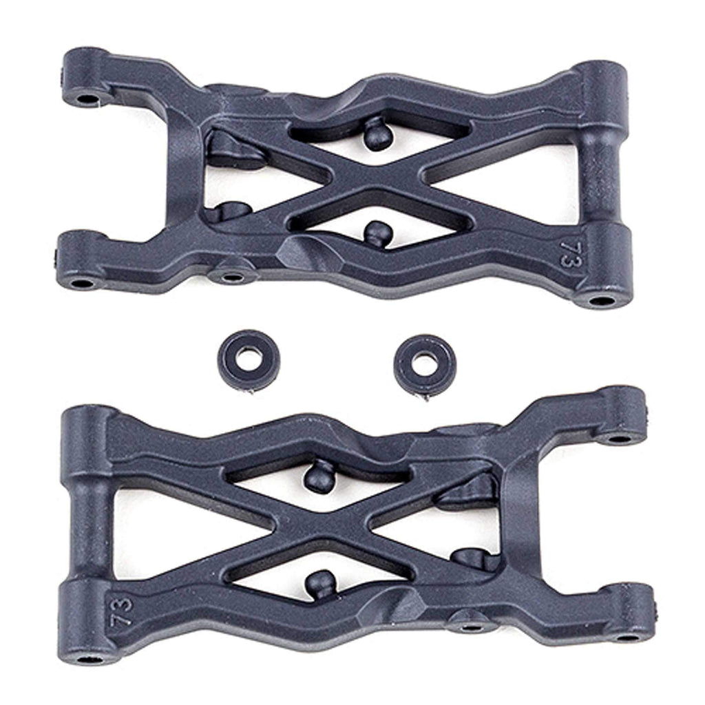 Team Associated 91854 RC10B6.2 rear suspension arm (73mm) - HARD