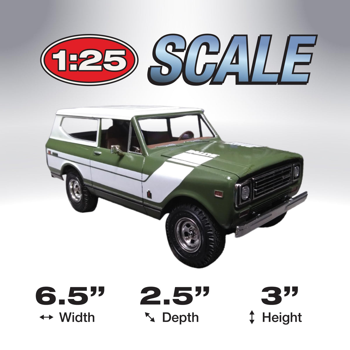 AMT 1248 1977 International Harvester Scout II Model Kit