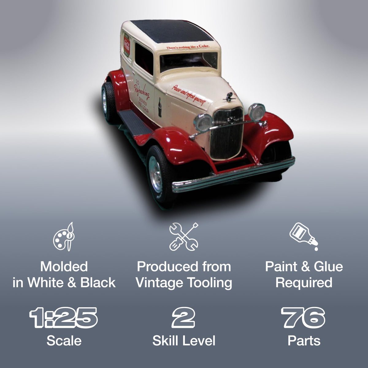 MPC 902 1/25 1932 Ford Sedan Delivery Truck, Coca-Cola Model Kit