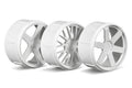 HPI Racing 73410 Wheel Set (White)(Micro RS4)
