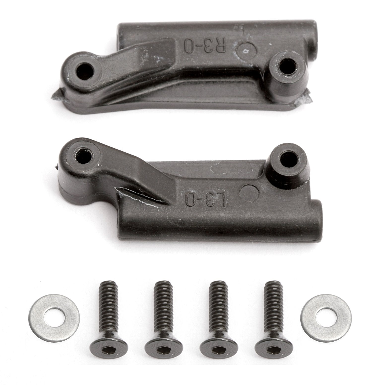 Team Associated 9268 Rear Mounts 3Deg Toe In T3 B3 B2 0 Deg Anti Squat