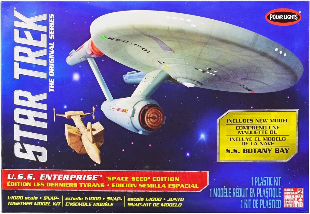 Polar Lights 908 1/1000 Star Trek TOS USS Enterprise Model Kit