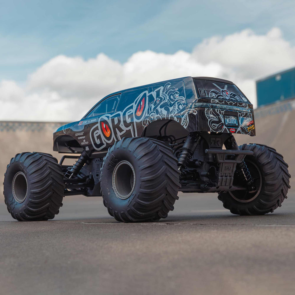 Arrma ARA3230SKT1 GORGON 2wd MT 1/10 Self Assembly RTA KIT SMART USB Gunmetal