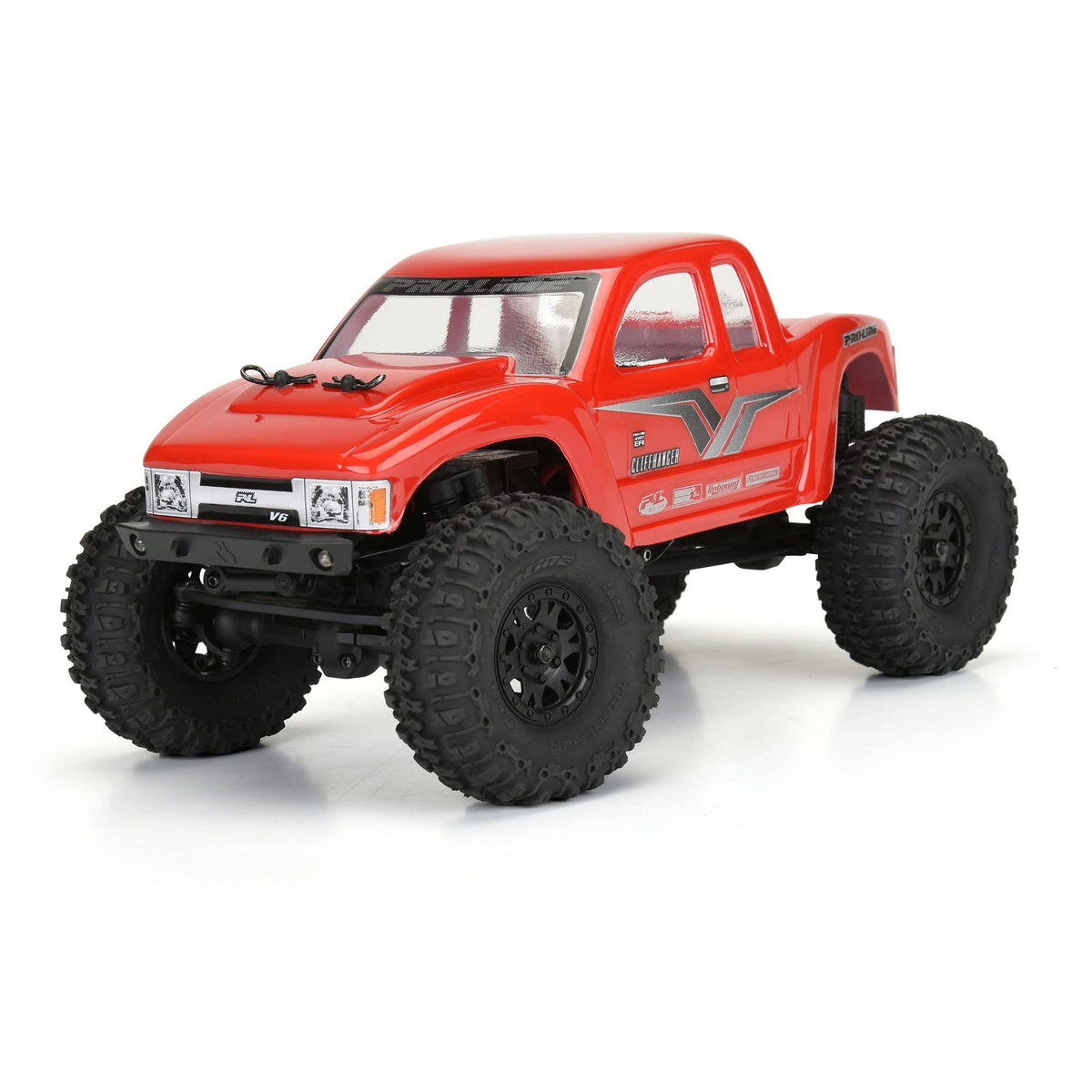 Pro-Line 1020910 1/24 Trencher Fr/Rr 1.0" Tires Mtd 7mm Black Impulse (4): SCX24