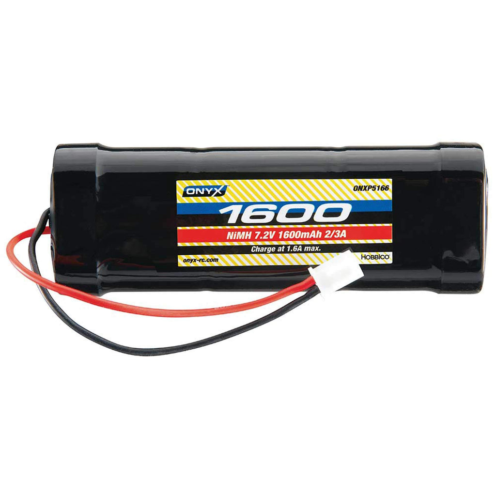 Onyx ONXP5168 NiMH 7.2V 1600mAh 2/3A Stick Pack Battery Mini Plug
