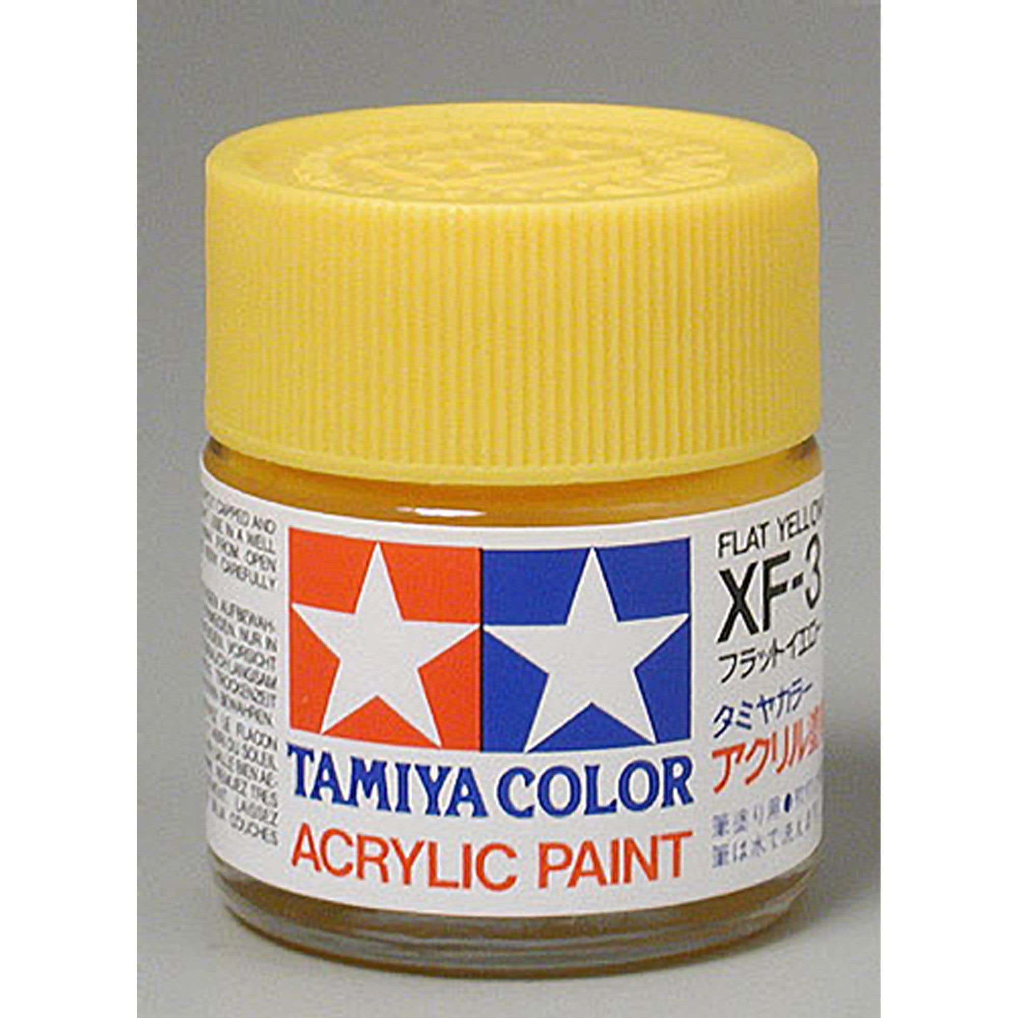 Tamiya 81303 Acrylic XF3 Flat, Yellow