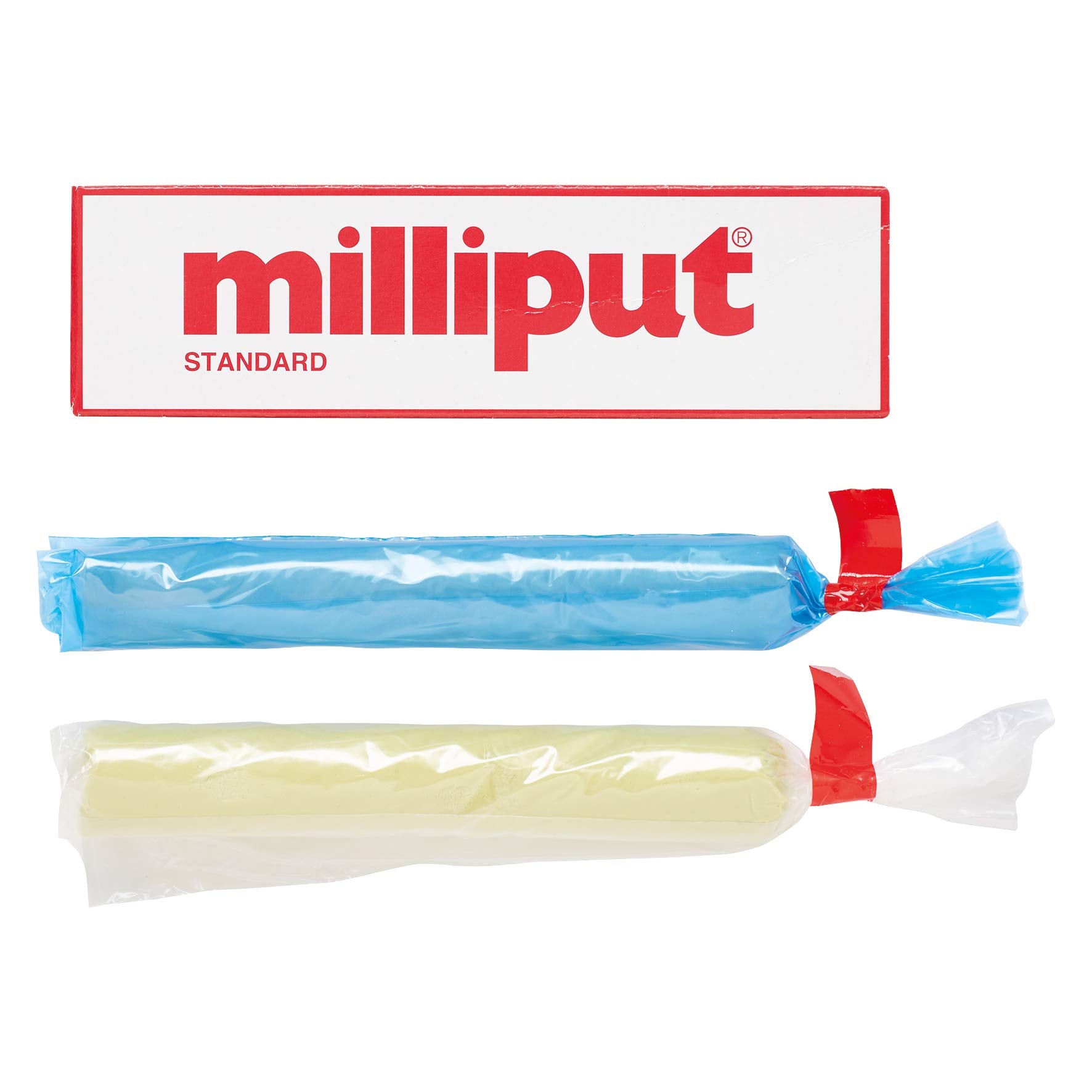 Milliput 1 Standard 2-Part Self Hardening Putty, Yellow/Grey