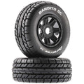 DuraTrax DTXC5270 Bandito SC Mounted Soft Black 17mm Hex (2)