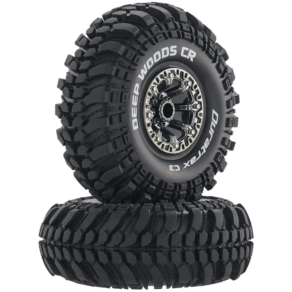 Duratrax RC Rock Crawler Tires with Foam Inserts, C3 Super Soft Compound