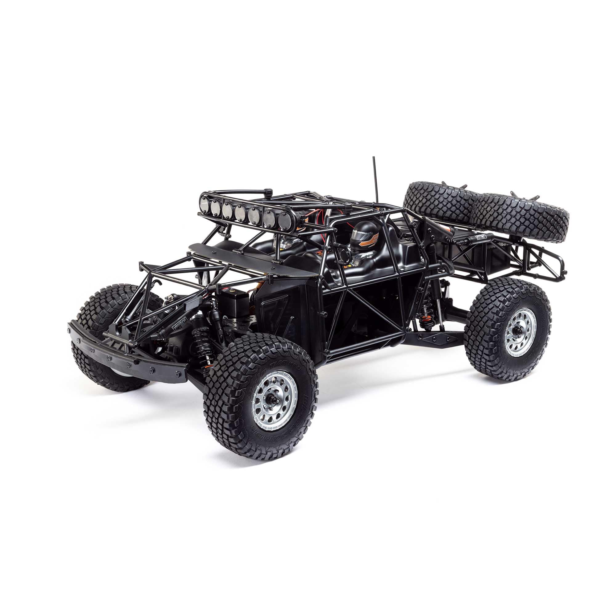 Losi LOS03049 Baja Rey 2.0, 1/10 4WD BL RTR, Heat Wave